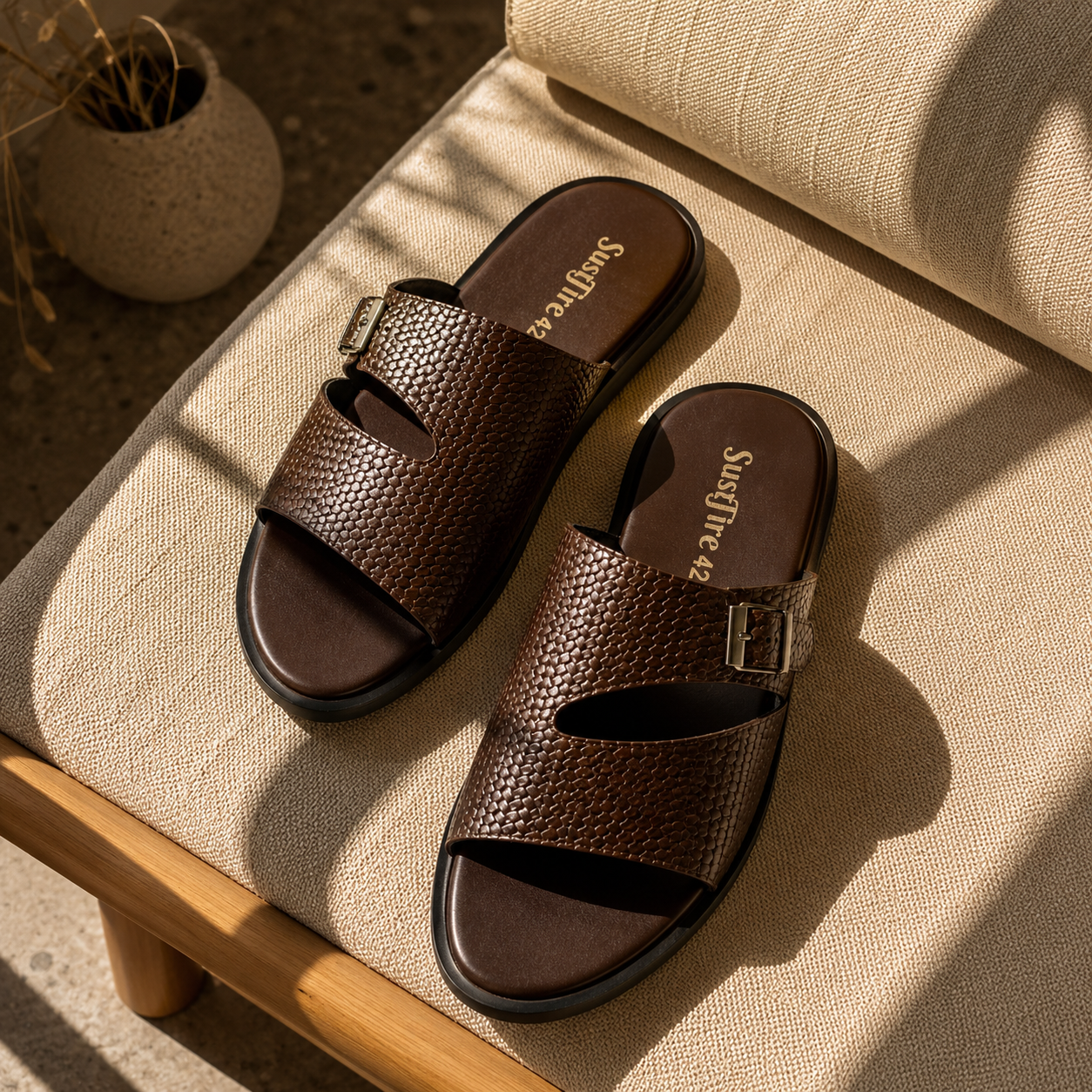 Dune Brown – Handcrafted Sustainable Footwear | SusTire